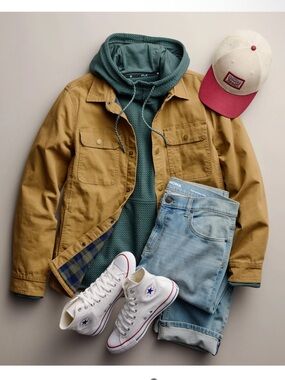 Men's Sonoma Goods For Life® Flannel Lined Canvas Jacket